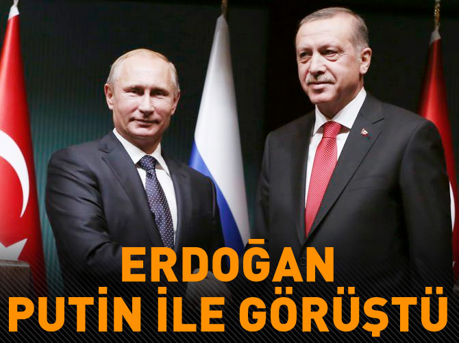 Cumhurbaşkanı Putin ile görüştü