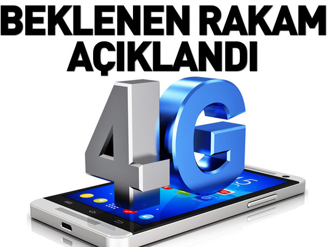 4G ihalesinde değer 2.3 milyar euro olacak