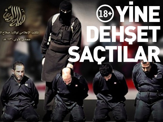 Yine dehşet saçtılar