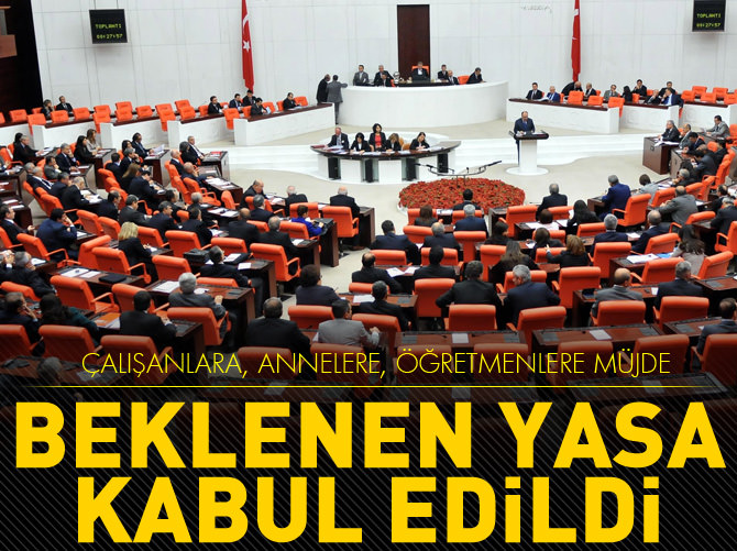 'Torba kanun' teklifi kabul edildi