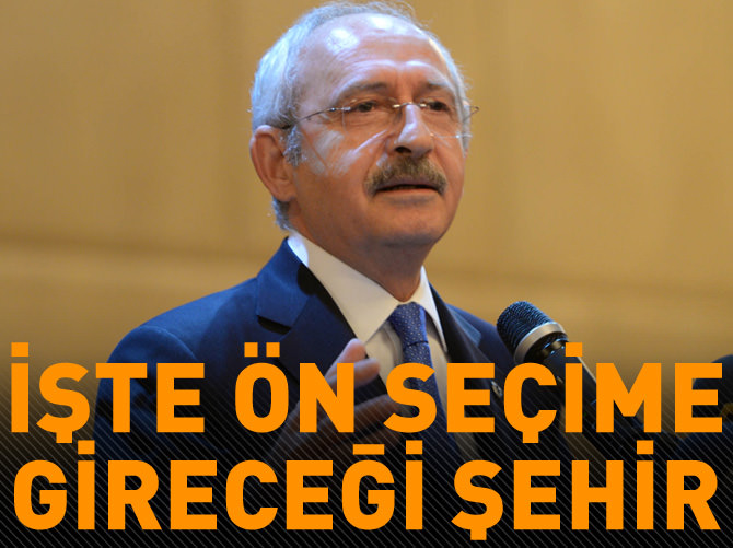 Ön seçime gireceği şehir belli oldu!