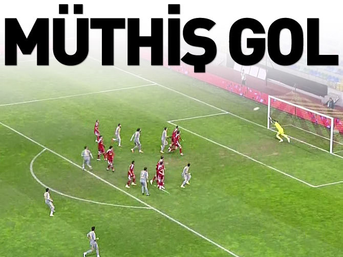 Nefes kesen maçta müthiş gol