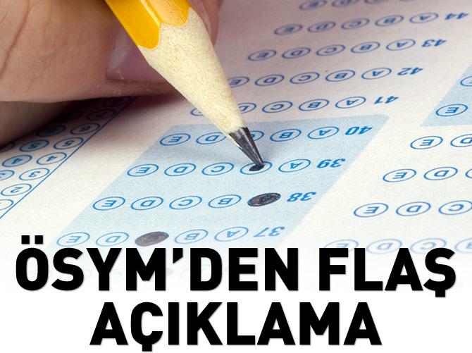 ÖSYM: Soru kitapçığını sızdıran gözaltında