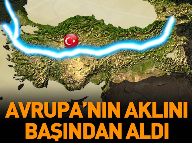 TANAP Avrupa’nın aklını başından aldı