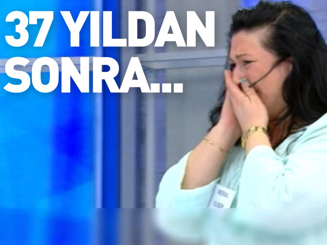 37 yıllık ayrılık stüdyoda bitti