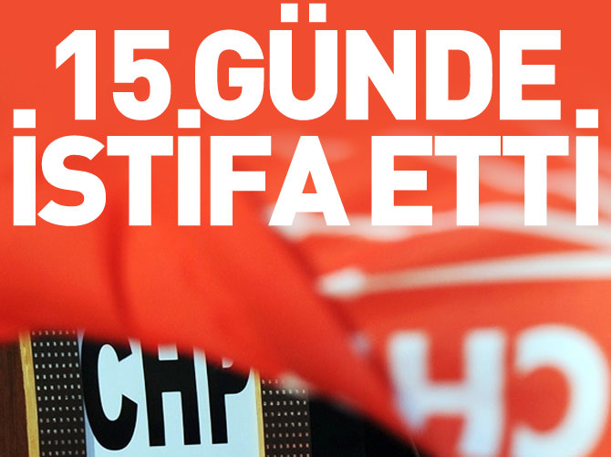 CHP Ardahan İl Başkanı Sırrı Atalay Cantürk istifa etti
