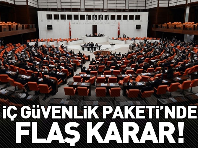63 madde tasarıdan çıkartıldı