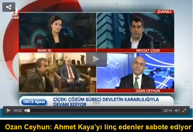 Ozan Ceyhun: Ahmet Kaya’yı linç edenler sabote ediyor