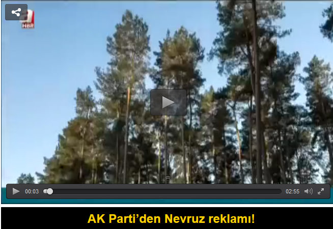 AK Parti’den Nevruz reklamı!