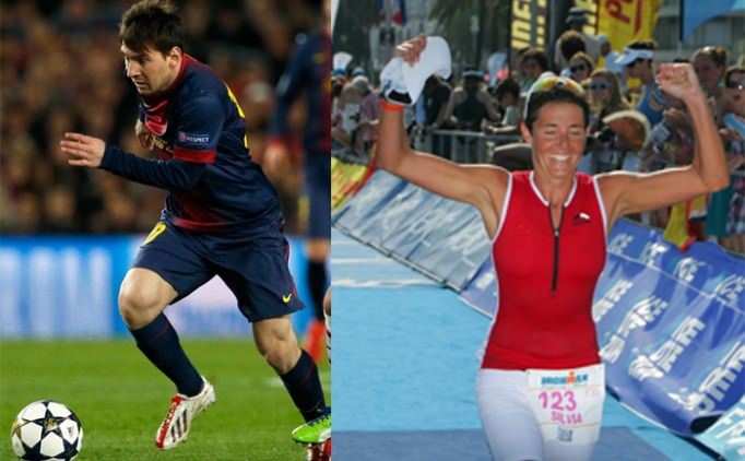 İşte Messi'yi uçuran kadın