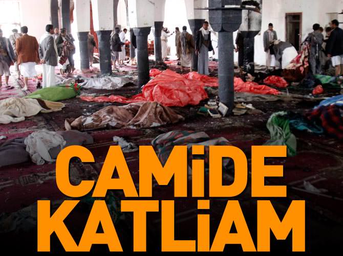 Yemen'de iki camiye bombalı saldırı: 120 ölü