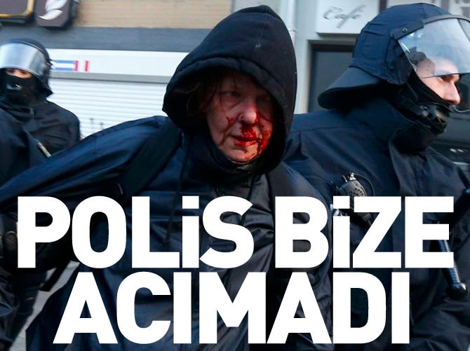 Blockupy sözcüsü: Polis bize acımadı!