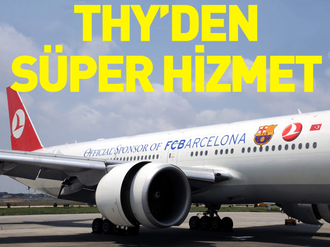 THY, El Clasico'yu yolcularına canlı izletecek