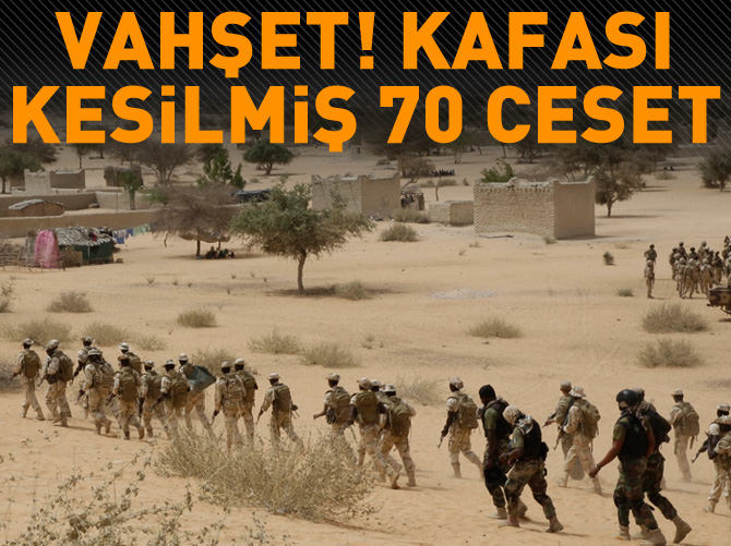 Vahşet! Kafası kesilmiş 70 ceset!
