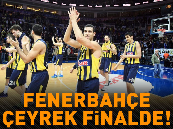Ve Fenerbahçe çeyrek finalde!