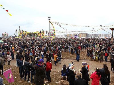 Diyarbakır'daki nevruz kutlaması sona erdi