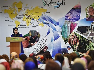 Emine Erdoğan iş kadınlarıyla bir araya geldi