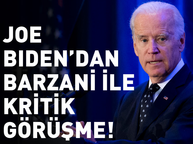 Biden ile Barzani görüştü