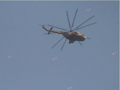 Suriye ordusuna ait helikopter düştü