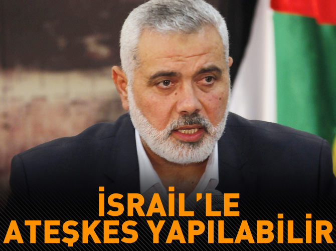 'İsrail'le ateşkes yapılabilir'