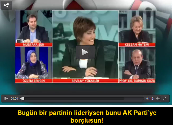 Bugün bir partinin lideriysen bunu AK Parti’ye borçlusun!