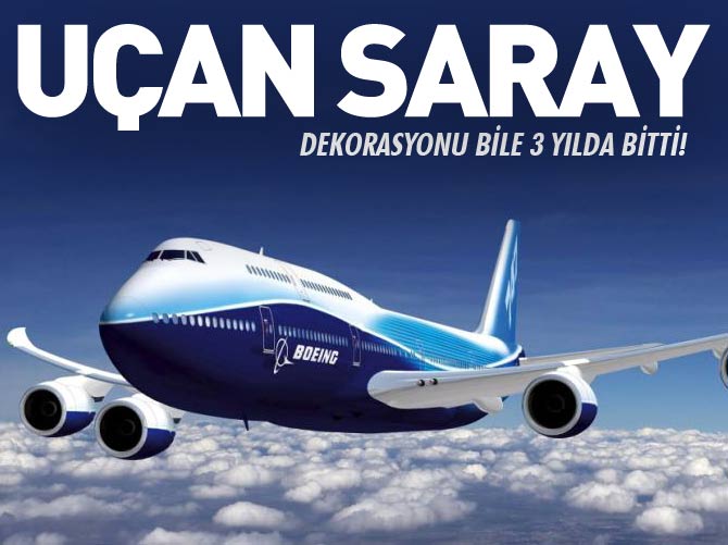 Uçan saray hazır