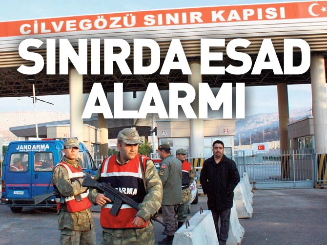 Sınırda Esad alarmı!