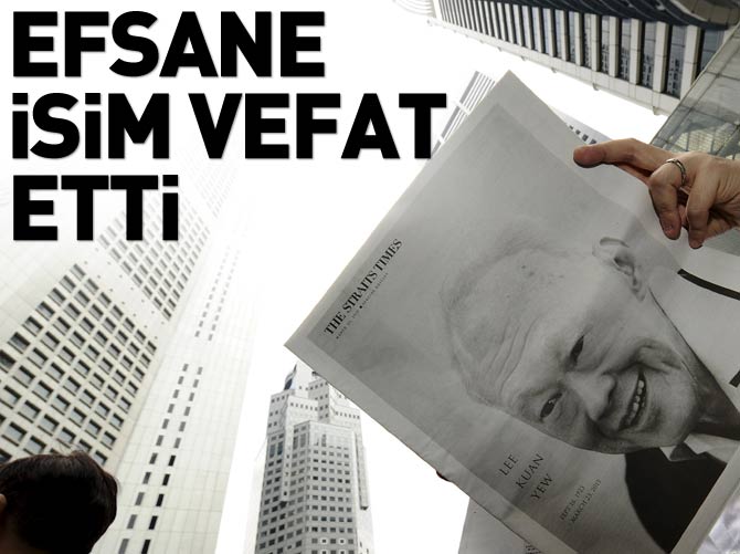 Singapur'un kurucusu Lee, vefat etti