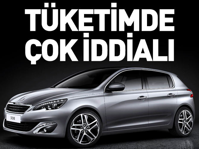 Peugeot 308 yakıt tüketimiyle çok iddialı
