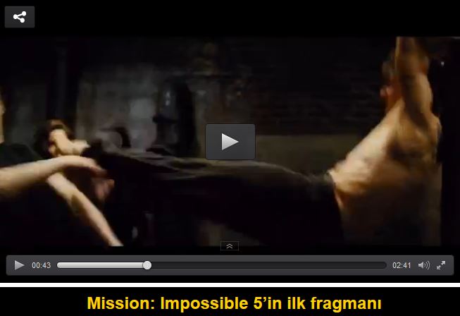 Mission: Impossible 5’in ilk fragmanı yayınlandı
