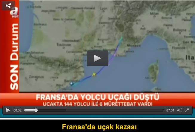 Fransa’da uçak kazası