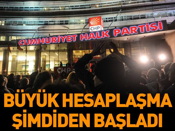 CHP'de kılıçlar çekildi