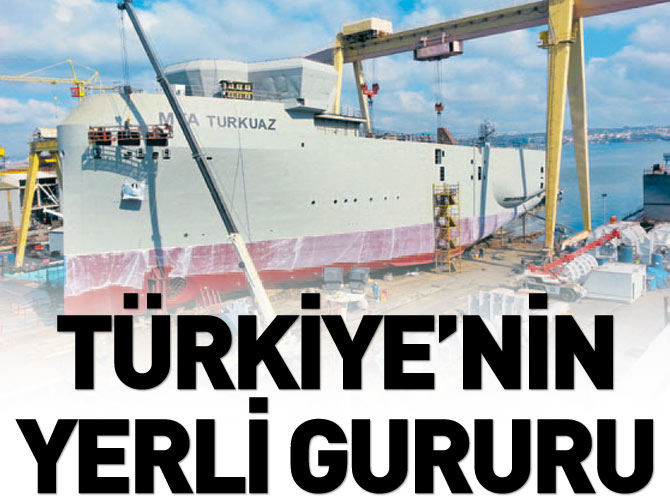Yerli sismik gemimiz denize iniyor
