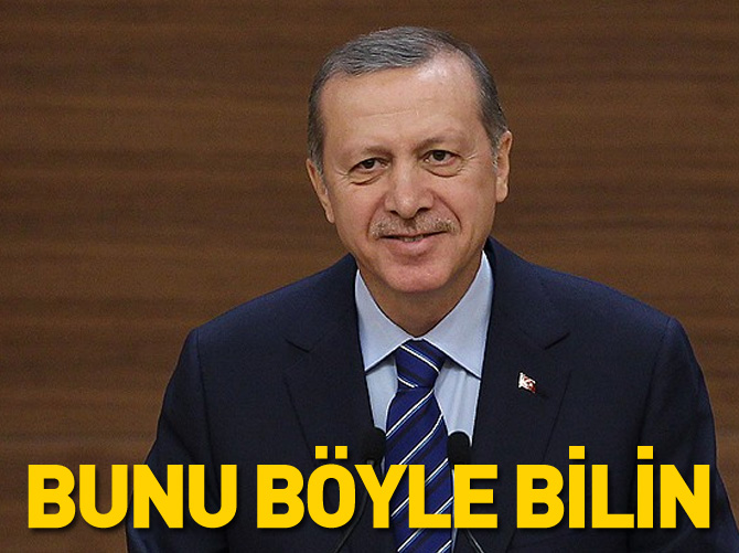 Erdoğan: Başkandan diktatör çıkmaz