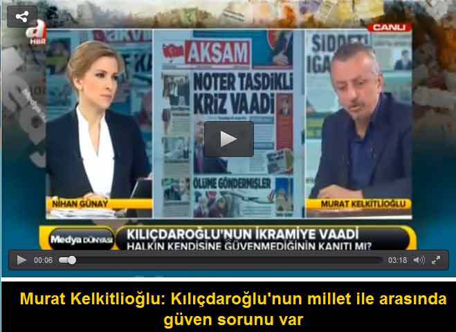 Murat Kelkitlioğlu: Kılıçdaroğlu'nun millet ile arasında güven sorunu var