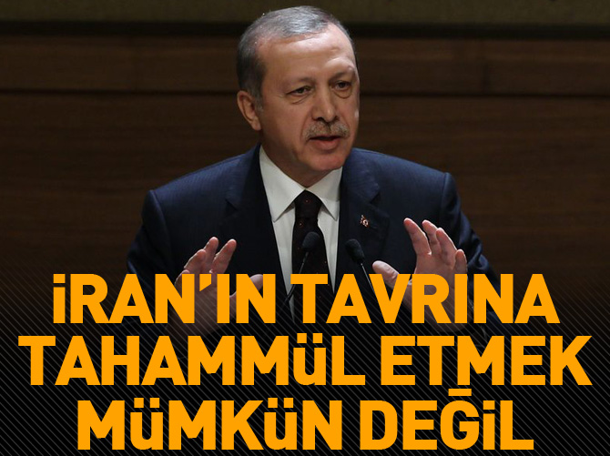 Erdoğan: İran'ın bakış açısı değişmeli