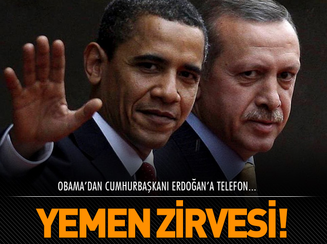 Obama'dan Erdoğan'a telefon!
