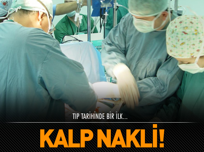 İlk kez 'durmuş kalp' nakli yapıldı