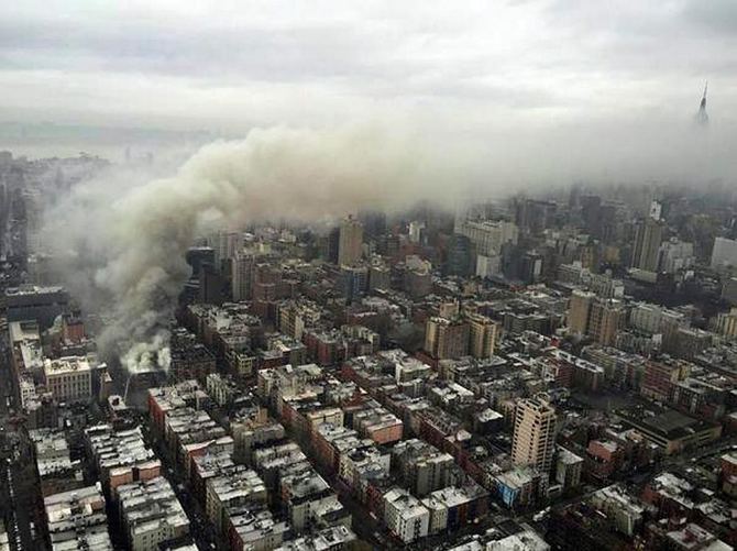 New York'ta patlama