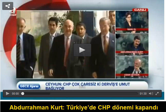 Abdurrahman Kurt: Türkiye’de CHP dönemi kapandı