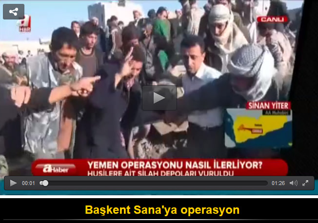 Başkent Sana bombalanıyor