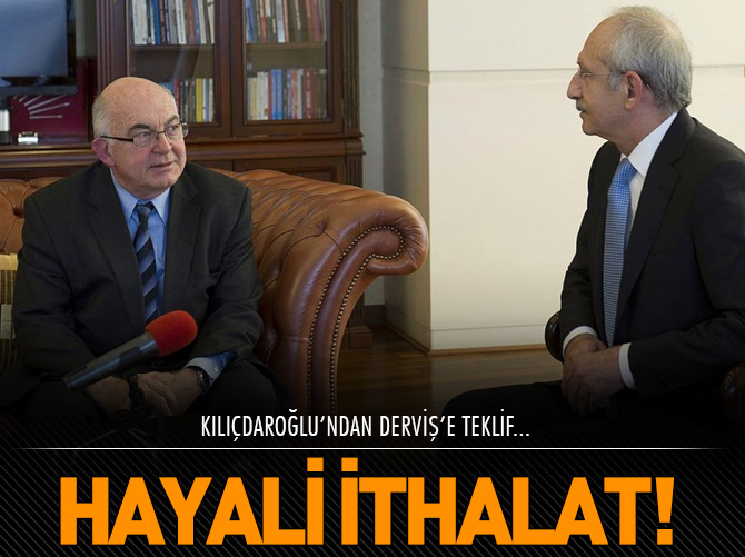 Hayali ithalat!