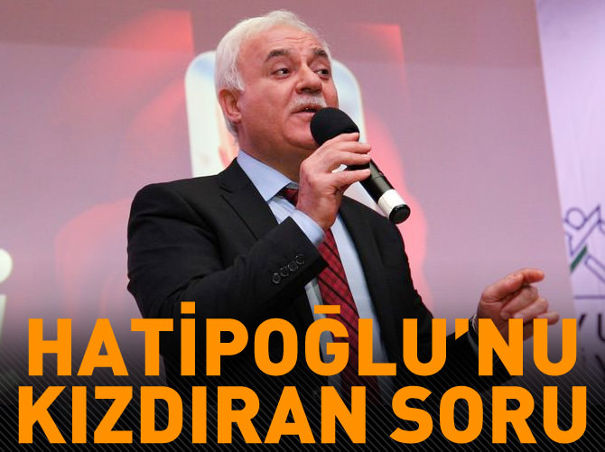 Canlı yayında Hatipoğlu'nu kızdıran soru!