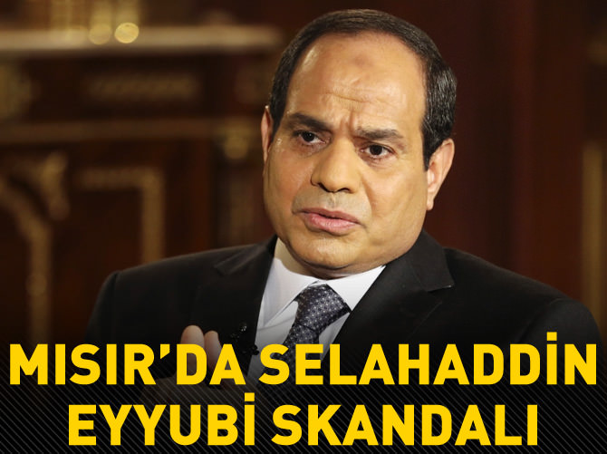 Mısır'da Selahaddin Eyyubi skandalı