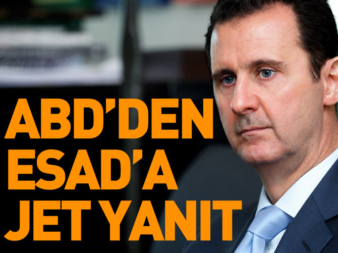 ABD'den Esad'a jet yanıt!