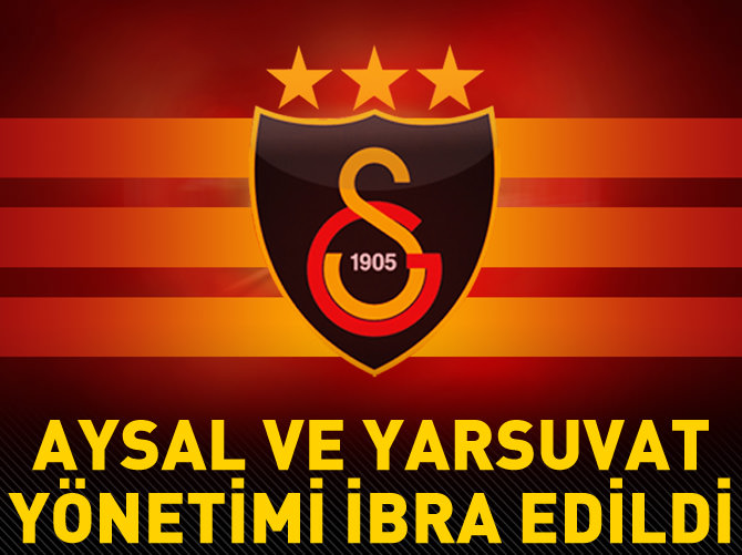 Aysal ve Yarsuvat yönetimi ibra edildi