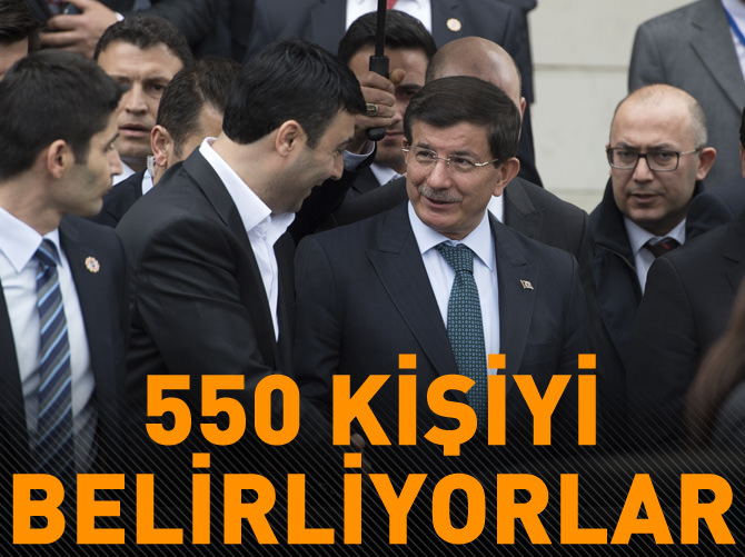 AK Parti 550 kişiyi belirlemek için toplandı