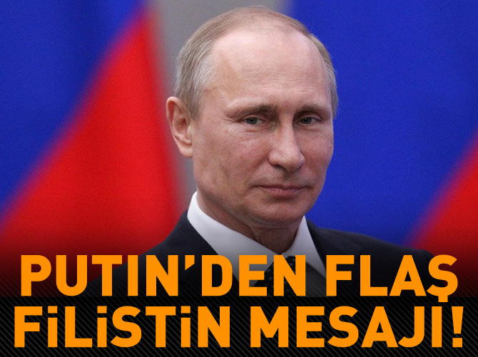 Putin'den Filistin mesajı