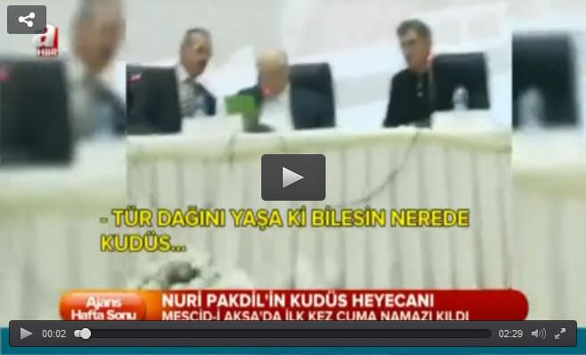 Nuri Pakdil'e Filistin'de büyük sürpriz - 1