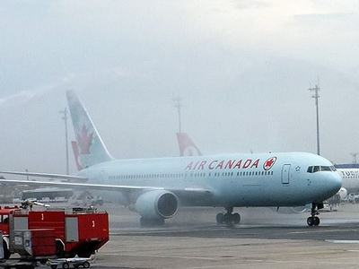 Air Canada uçağı tehlike atlattı